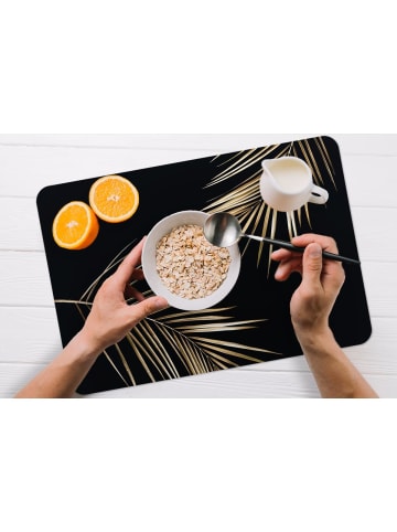 MuchoWow Platzset - Tischset (6-teilig)  Gold