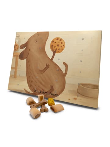 Mr. & Mrs. Panda Adventskalender für Hunde Hund Keks Design ohne... in Weiß