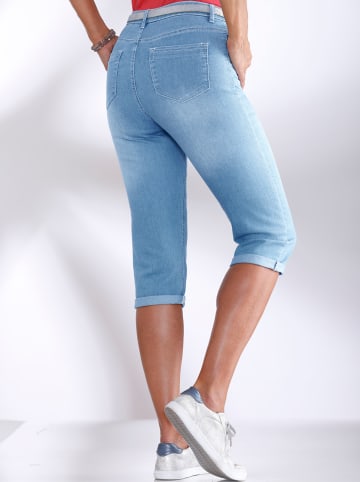WITT WEIDEN Capri-Jeans in blue-bleached