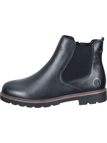 remonte Freizeit Stiefeletten in schwarz/schwarz/schwarz