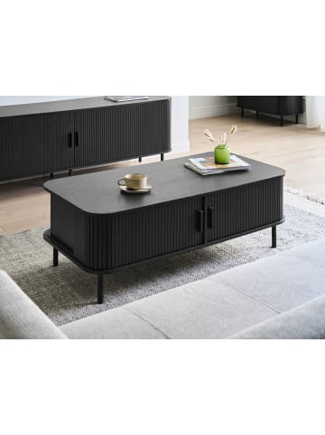 Beliani Couchtisch BRADLEY in Schwarz - (W) 60 x (H) 41 x (L) 120 cm