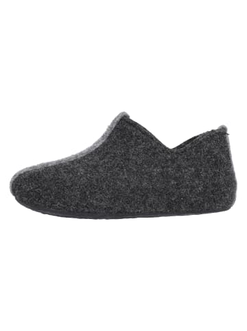 Mols Hausschuh Shima Kids in 1011 Dark Grey Melange