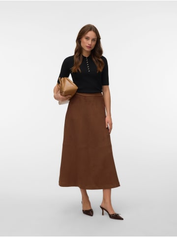 Vero Moda A-Linien Rock in Cocoa Brown