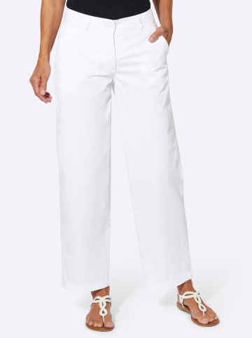 Sieh an! Jeans-Culotte in weiß