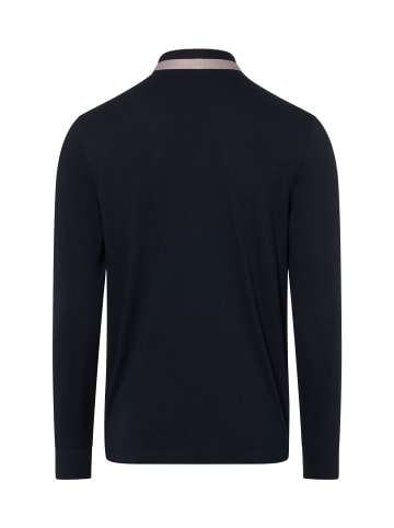 Bugatti Langarmshirt in marine