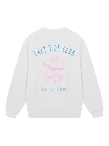 F4NT4STIC Sweatshirt Knut und Jan Scribble Logo in off-white