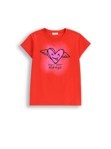 Coccodrillo T-Shirt mit kurzen Ärmeln in rot