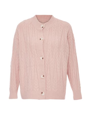 Albee Women Strickjacke in Pfirsich