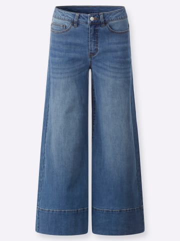 Heine 5-Pocket-Jeans in blue-bleached