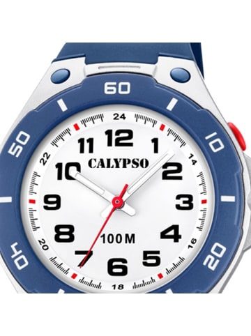 Calypso Analog-Armbanduhr Calypso Junior blau mittel (ca. 36mm)