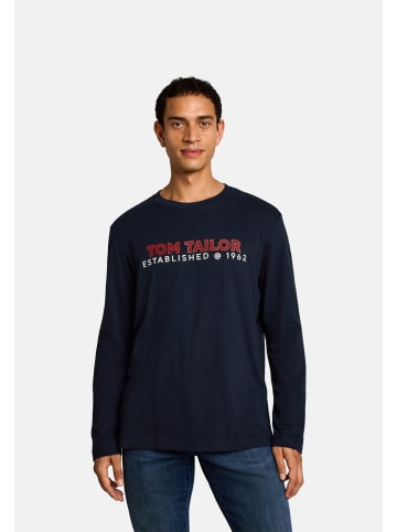 Tom Tailor Shirt in dunkelblau