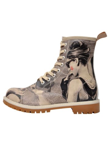 Dogo Longe Boots - Go Back to Being Yourself 41 in Grau