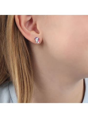 Prinzessin Lillifee Ohrstecker Silber 925, rhodiniert in Silber