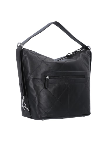 PICARD Aurelie Schultertasche Leder 26 cm in schwarz