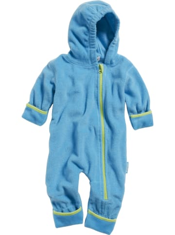 Playshoes Fleeceoverall in aquablau