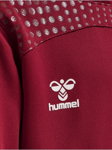 Hummel Hummel Kapuzenpullover Hmllead Multisport Kinder in BIKING RED
