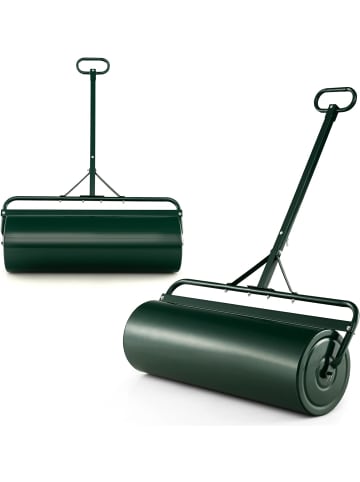 COSTWAY Rasenwalze 63 L in Grün