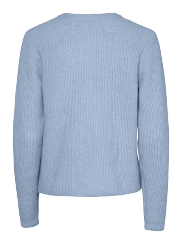 Pieces Strickjacke in Cashmere Blue