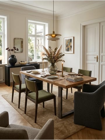KADIMA DESIGN Esstisch | Mango Massiv, Industrial, Loft, 6-8 Personen