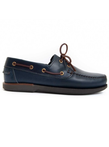 Purapiel Mokassins Nautical Puranautic4 in Blau