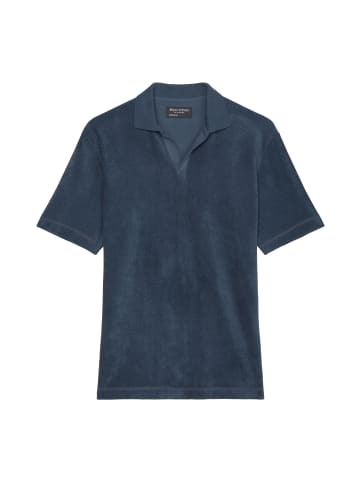 Marc O'Polo DfC Frottee-Poloshirt regular in moon stone