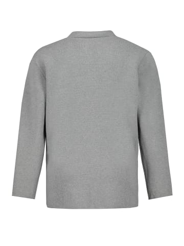 JP1880 Strickjacke in grau melange