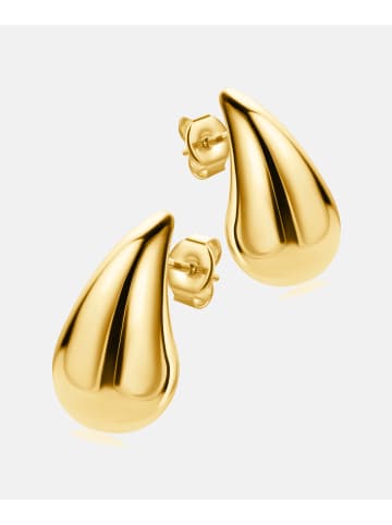 Diamant L'éternel Ohrringe aus 375 Gelbgold