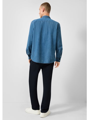 QS Hemd in 55Y4_blau