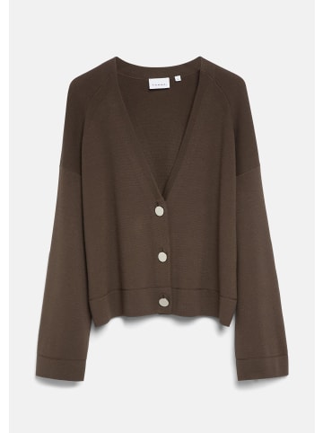 comma Strickjacke  in  8943_dunkelbraun