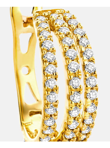 Diamant L'éternel Ohrringe aus 750 Gelbgold mit Diamant