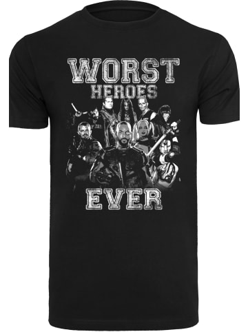 F4NT4STIC T-Shirt Suicide Squad Worst Heroes Ever in schwarz