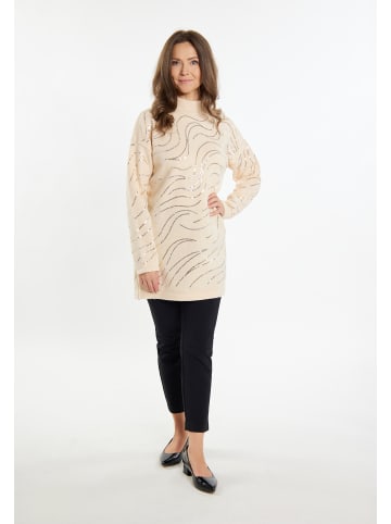 usha BLACK LABEL Damen Strick Pullover in Creme