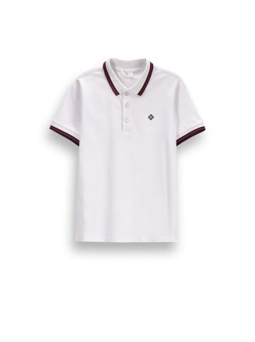 Coccodrillo T-shirt mit kurzen Ärmeln in weiß