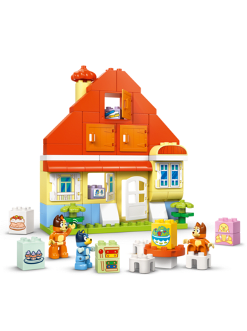 duplo Blueys Familienhaus mit Memory-Spiel in Mehrfarbig ab 3 Jahre