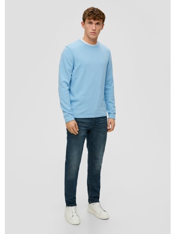 s.Oliver Strickpullover langarm in Blau