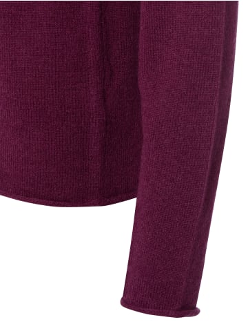 Marie Lund Strickpullover in aubergine - 0007