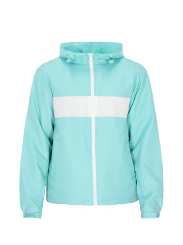 MO Jacke in Türkis Weiss