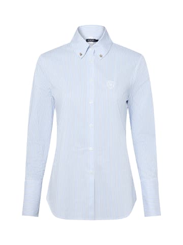 JOOP! Hemdbluse in hellblau weiß