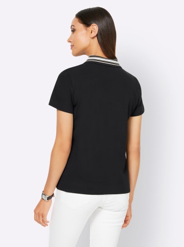 Heine Poloshirt in schwarz