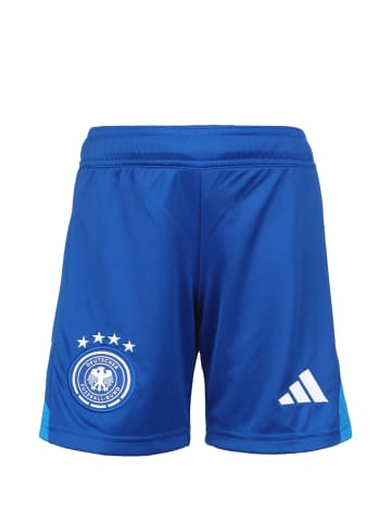 adidas Performance Trainingsshorts DFB WM 2022 in blau / weiß