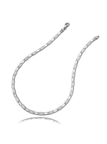 BALIA 925 Sterling Silber Damen Balia Silbercolliers Muster Kette ca. 45cm