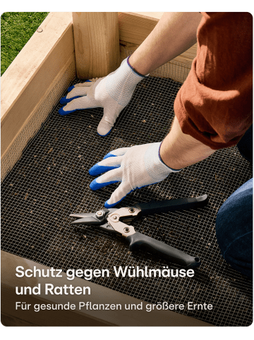 Prowiste Drahtgitter Feinmaschig – Rostfreies Maschendraht & Wühlmausgitter