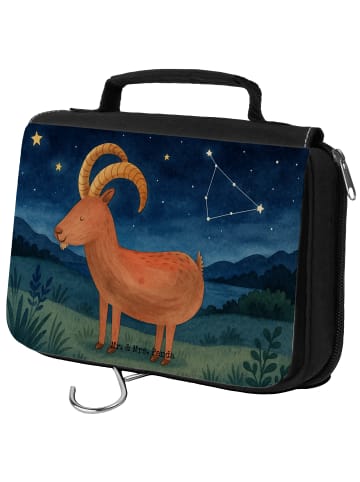 Mr. & Mrs. Panda Schminktasche Sternzeichen Steinbock Design ohn... in Weiß