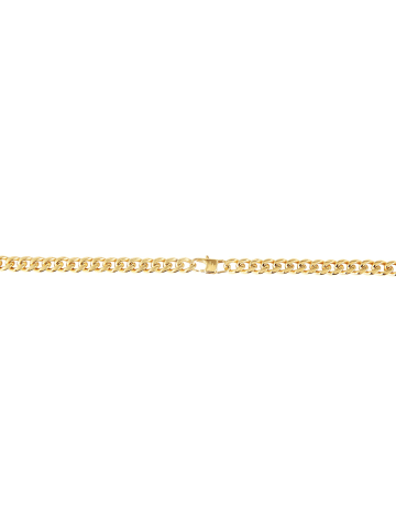 Adeliás Unisex Halskette – Panzerkette aus Edelstahl 50 cm in gold