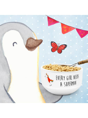 Mr. & Mrs. Panda suppenbowl Einhorn Super mit Spruch in Weiß