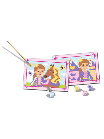 Ravensburger Ravensburger CreArt, Malen nach Zahlen Junior - Kleine Prinzessin in bunt