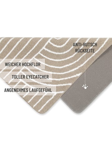 Wecon Home Badteppich Hilda in beige