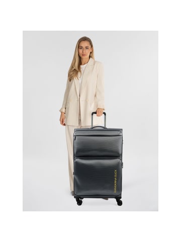 Mandarina Duck Zephyr 4 Rollen Trolley L 78 cm mit Dehnfalte in graphite