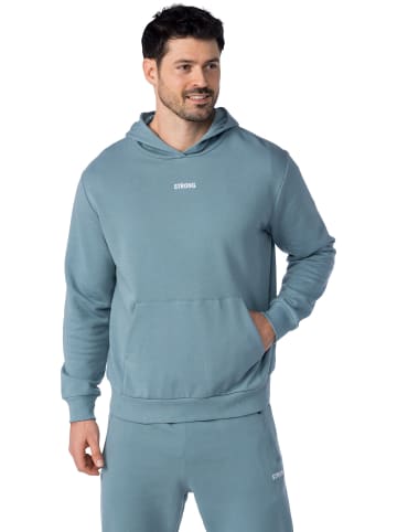 erima Hoodie in smoke blue