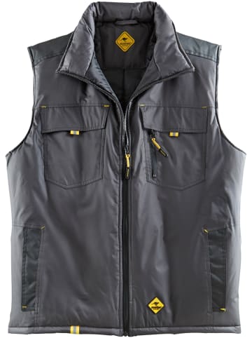 Roadsign Weste in anthrazit/gelb